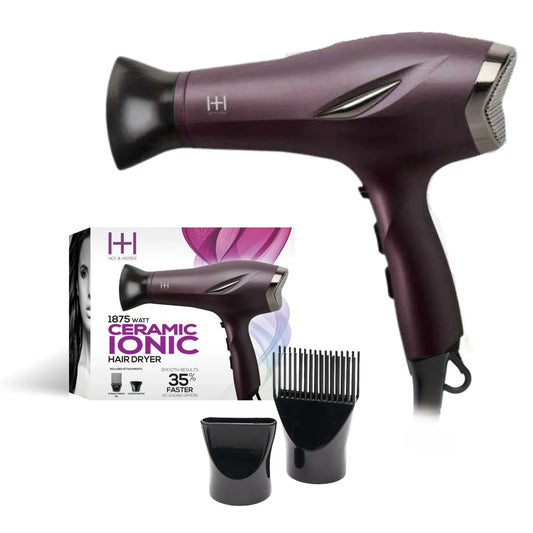 Hot & Hotter 1875 Watt Ceramic Ionic Hair Dryer