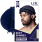 Mr. Durag Silky Spandex Crown Turban with Tassel L/XL, 1 Count Men's Halo Turban, Assorted Color
