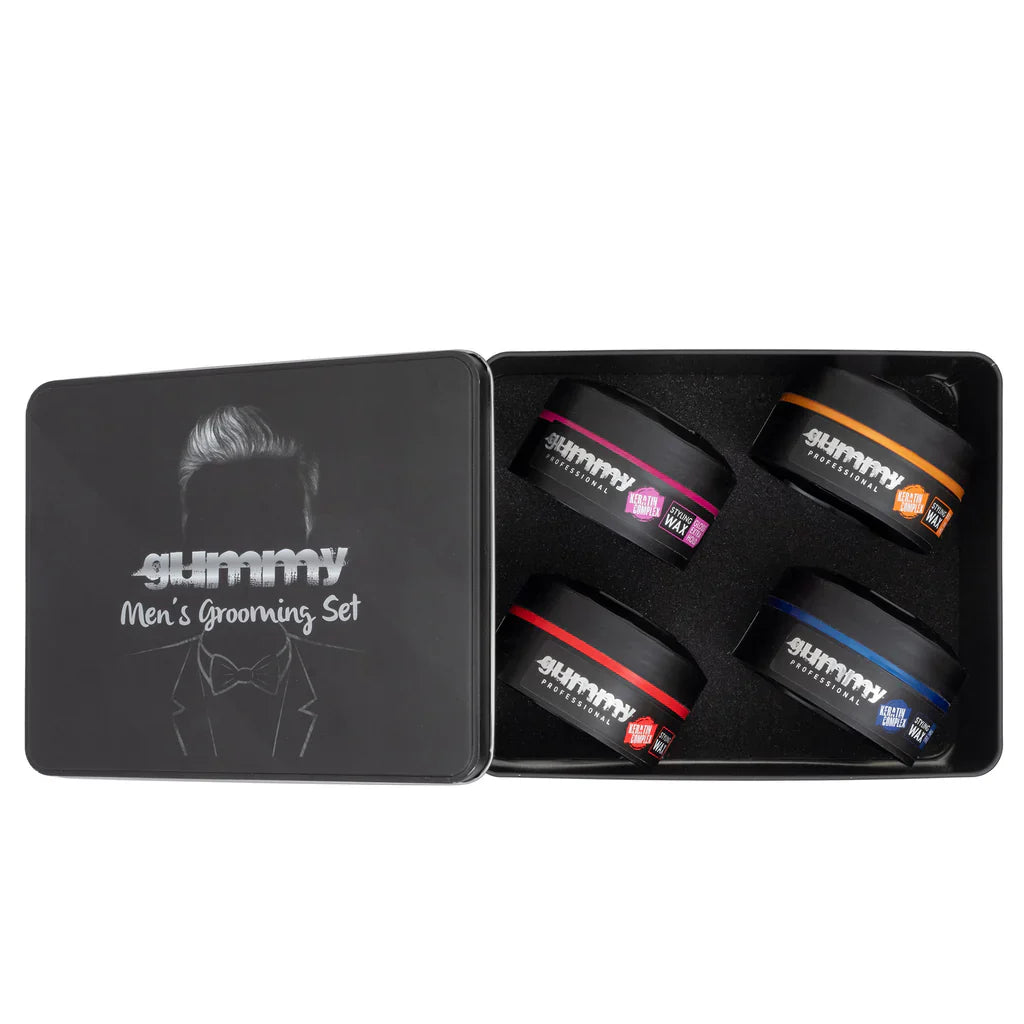 Gummy Professional Grooming Box (Gloss Extra Hold + Bright Max Hold + Ultra Hold + Hard Finish)