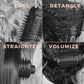 Hot & Hotter One-Step Ceramic Hair Styler & Dryer, 1 Count Hot Air Brush, Black